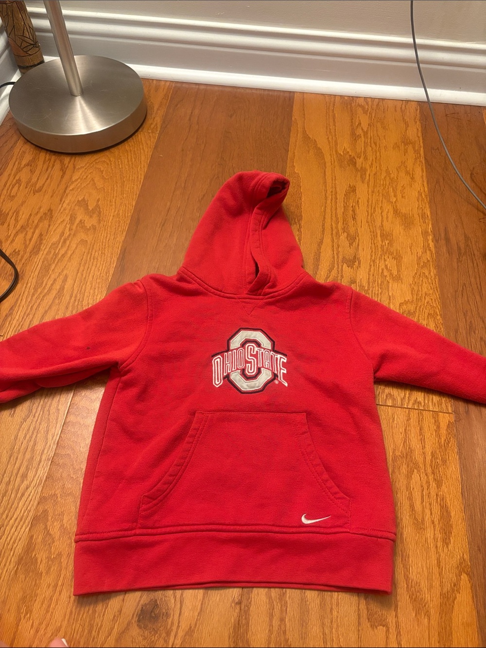 Nike Kids Red Ohio State Pullover Hoodie